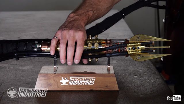 高玩打造最接近版《星战》光剑 4000度高温极度危险