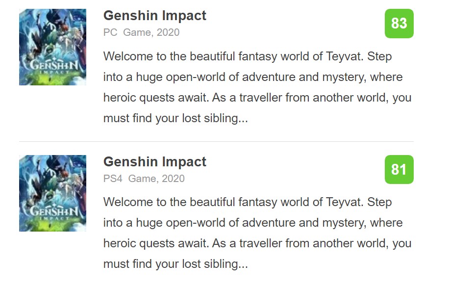 《原神》GameSpot 7分：不强制玩家氪金 但5星物品爆率太坑