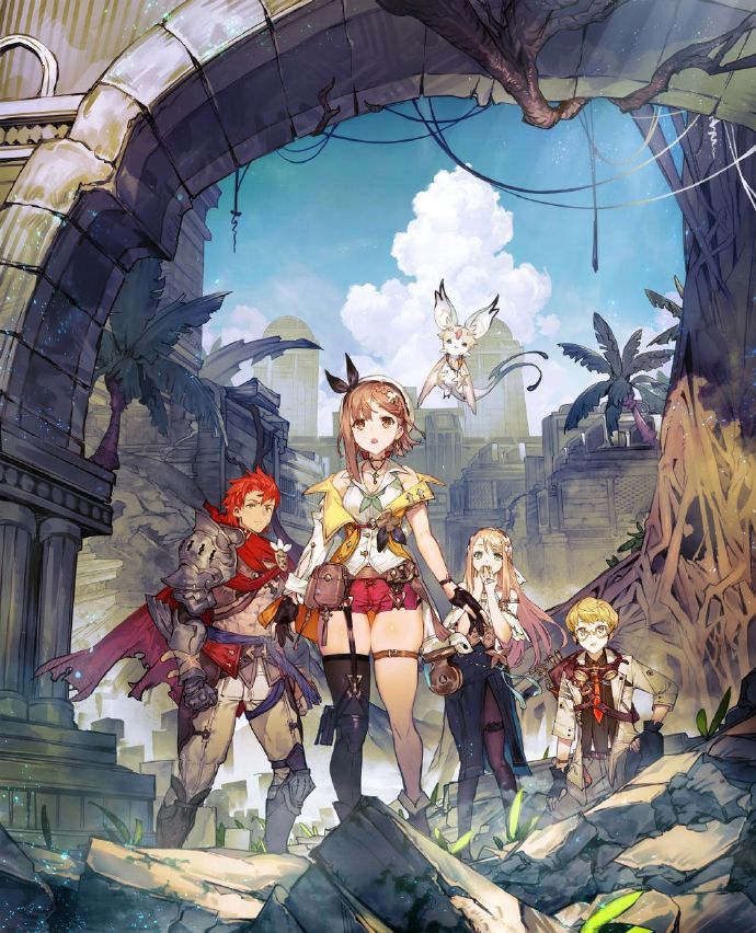 《莱莎的炼金工房2》新信息公布,首发特典服装“噗尼”T恤(裤子去哪儿了?)!插图4 《莱莎的炼金工房2》新截图:温柔看板娘登场!