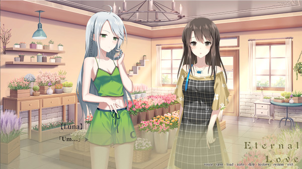 百合向GALGAME《夜永Eternal Love》11月12日登陆STEAM插图4 全员语音!视觉小说新游《夜永》11月12日登陆Steam