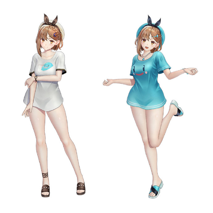 《莱莎的炼金工房2》新信息公布,首发特典服装“噗尼”T恤(裤子去哪儿了?)!插图5 《莱莎的炼金工房2》新截图:温柔看板娘登场!