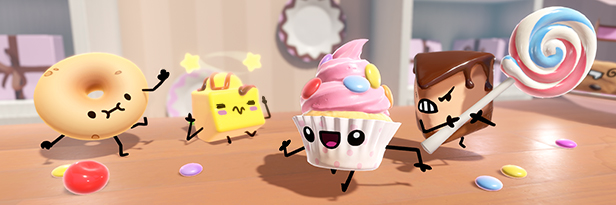 又一款“派对动物”?蛋糕互殴游戏《Cake Bash》登录STEAM,售价70元插图1 欢乐向派对新游《Cake Bash》登陆Steam 支持中文