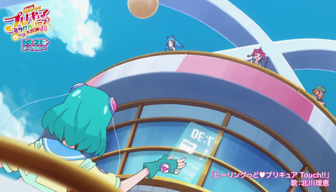 经典《光之美少女》新动画电影OP预告 10月31日上映