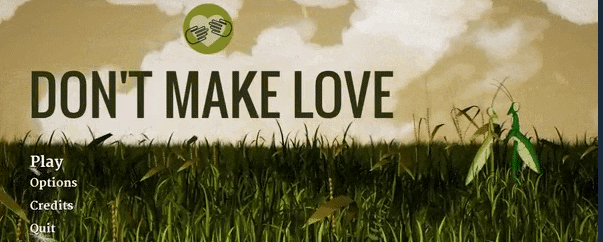 纪念已逝开发者,螳螂恋爱游戏《Don't Make Love》免费发布插图2 为纪念已逝开发者 Steam一款螳螂恋爱游戏现已免费
