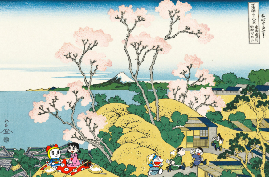 《哆啦A梦》主题新品浮世绘公开 做工极致精美绝伦