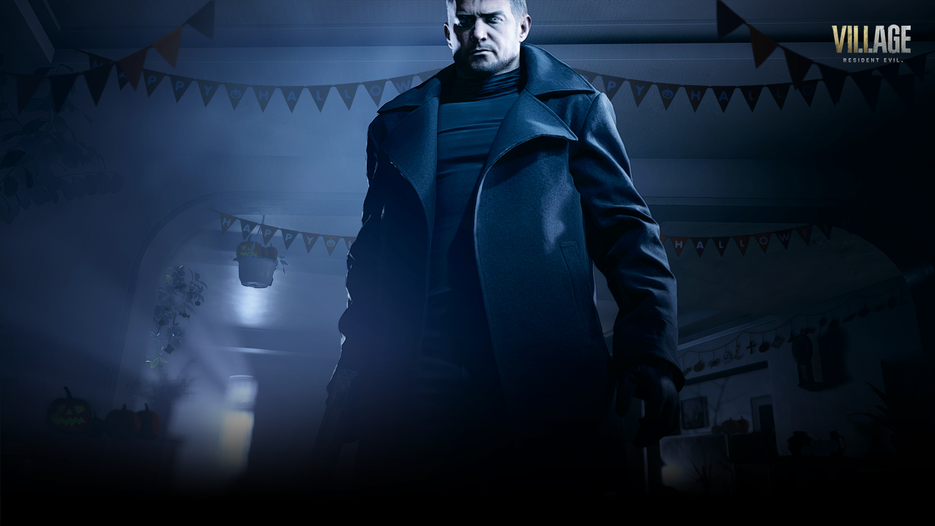《生化危机8》发布万圣节特别壁纸 完美贴合恐怖主题