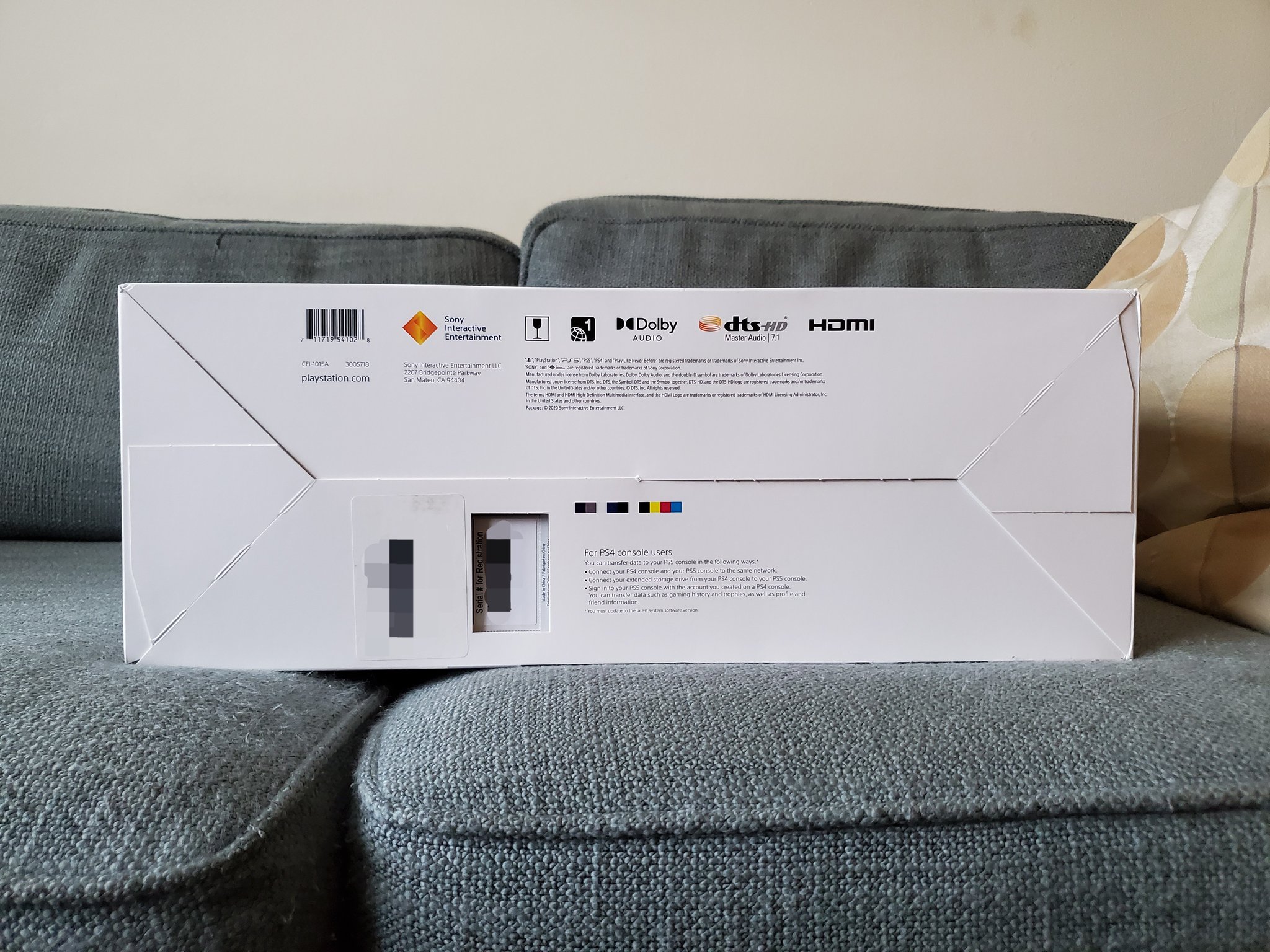 PS5外包装公布!插图 PS5外包装盒子有指南:如何将数据从PS4转移至PS5