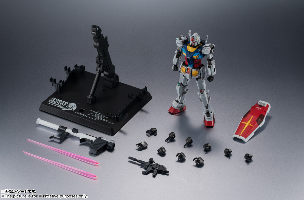 超合金RX-78F00高达 横滨限定 售价约1277元