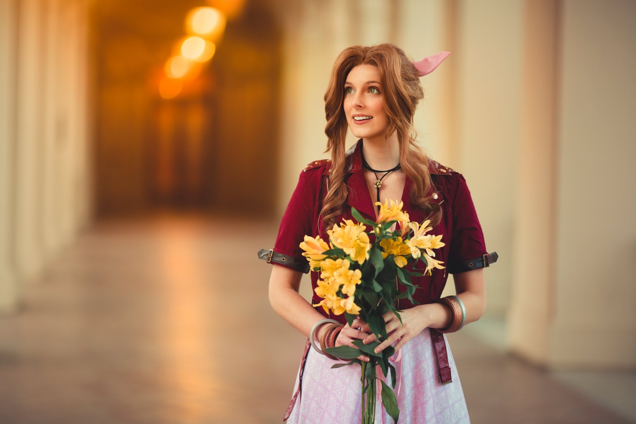 《FF7重制版》英文版爱丽丝声优Cos爱丽丝插图2 《FF7重制版》艾丽斯英文版声优Cos艾丽斯