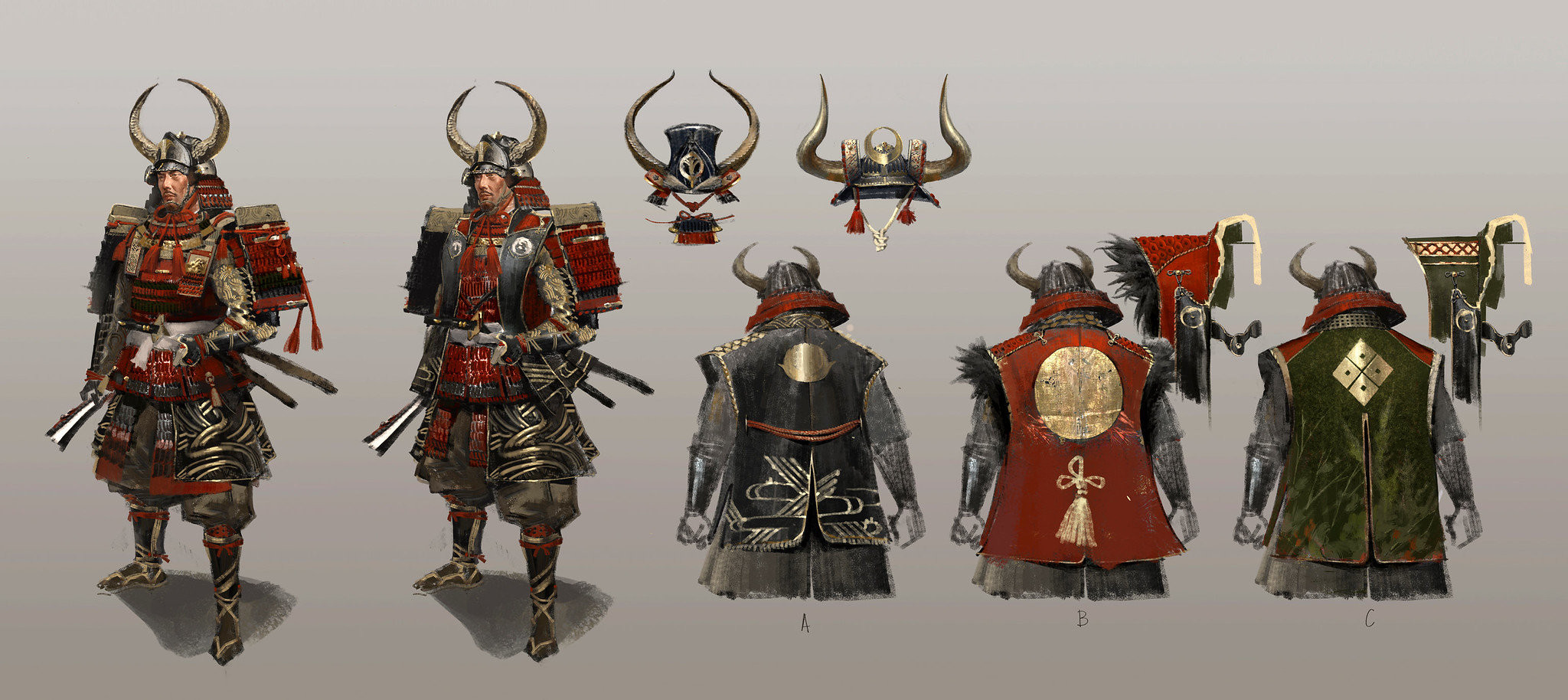 《对马岛之鬼》艺术设定图欣赏 效果非常惊艳