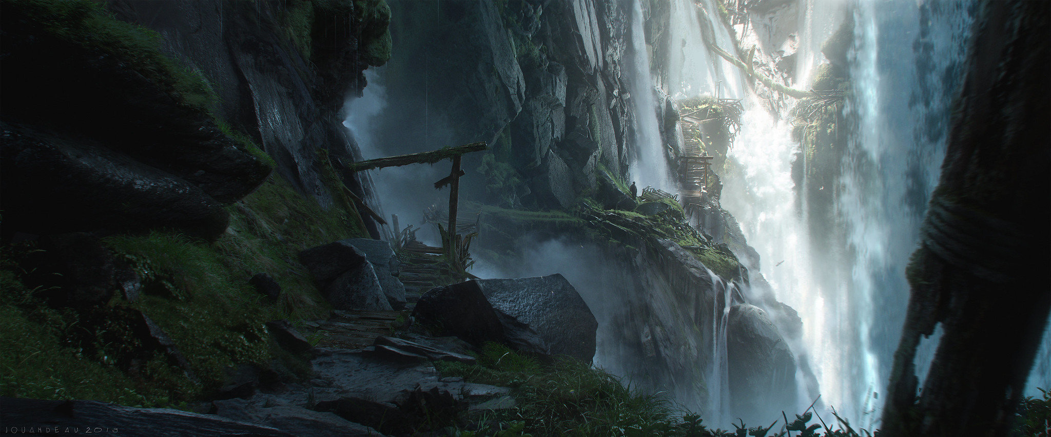 《对马岛之鬼》艺术设定图欣赏 效果非常惊艳