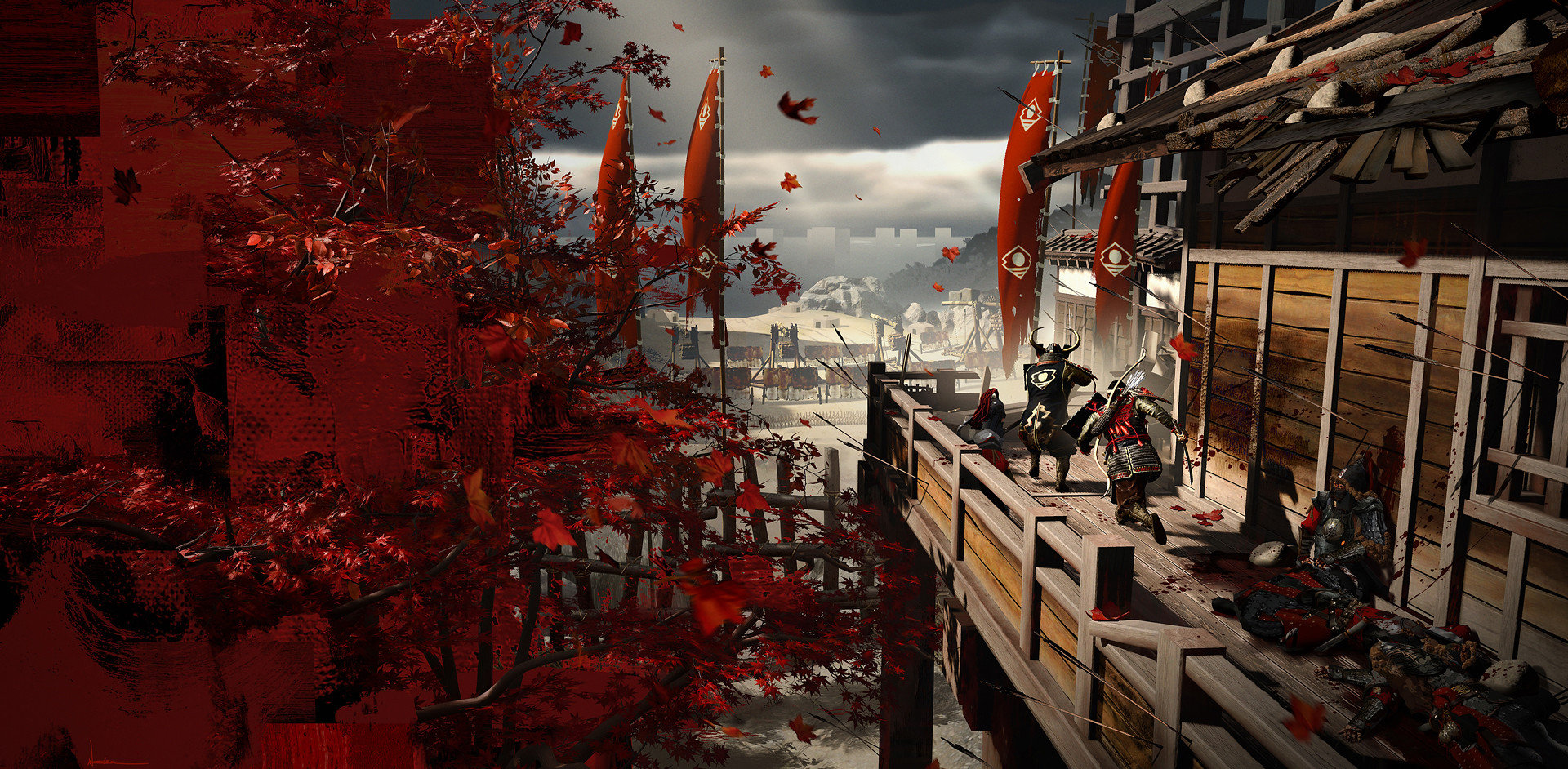 《对马岛之鬼》艺术设定图欣赏 效果非常惊艳