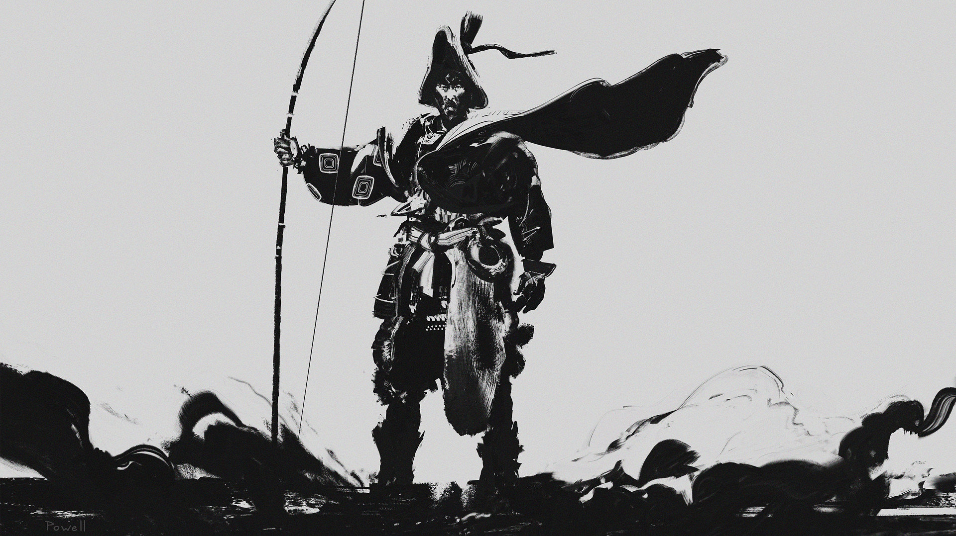 《对马岛之鬼》艺术设定图欣赏 效果非常惊艳