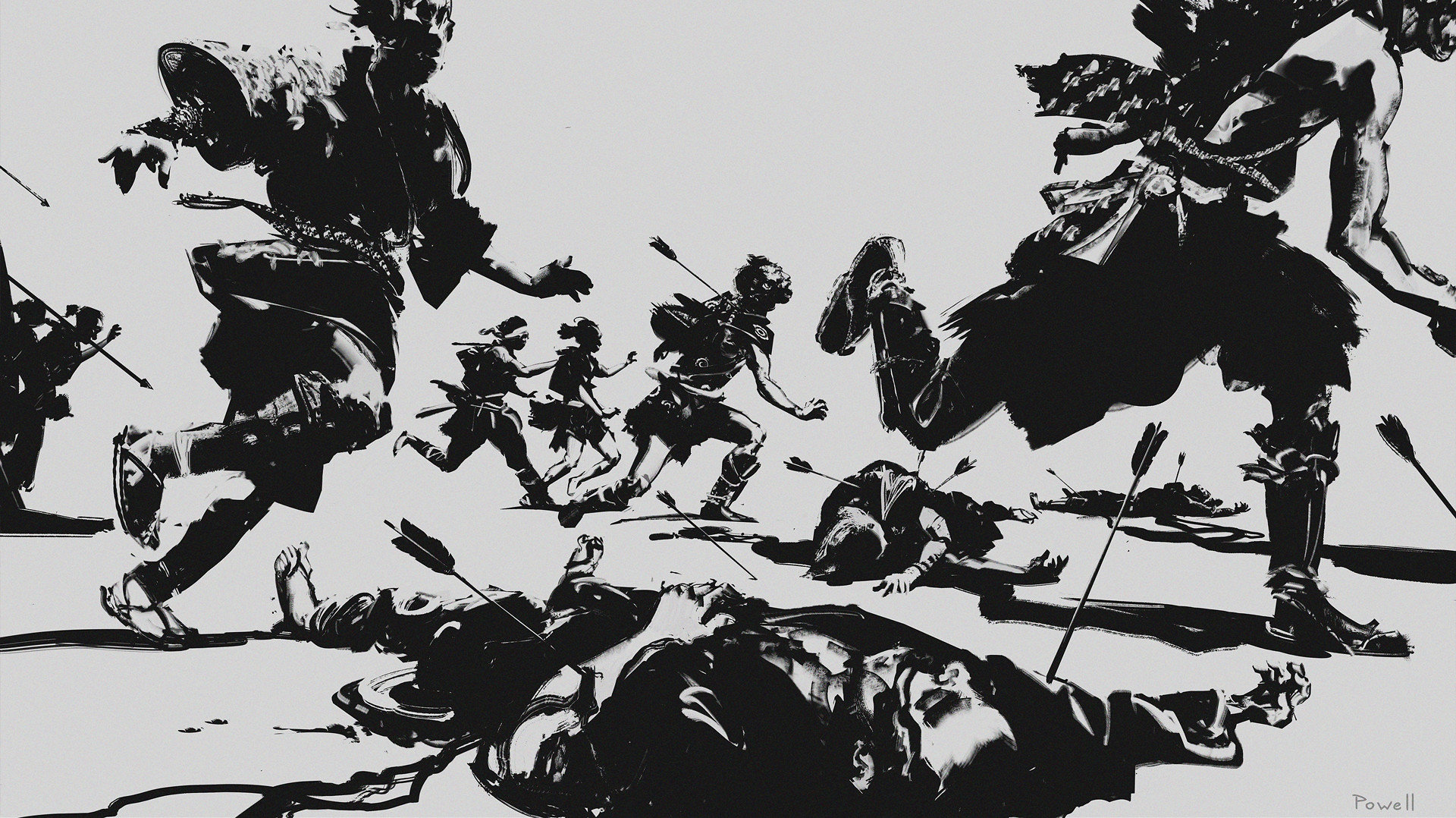 《对马岛之鬼》艺术设定图欣赏 效果非常惊艳