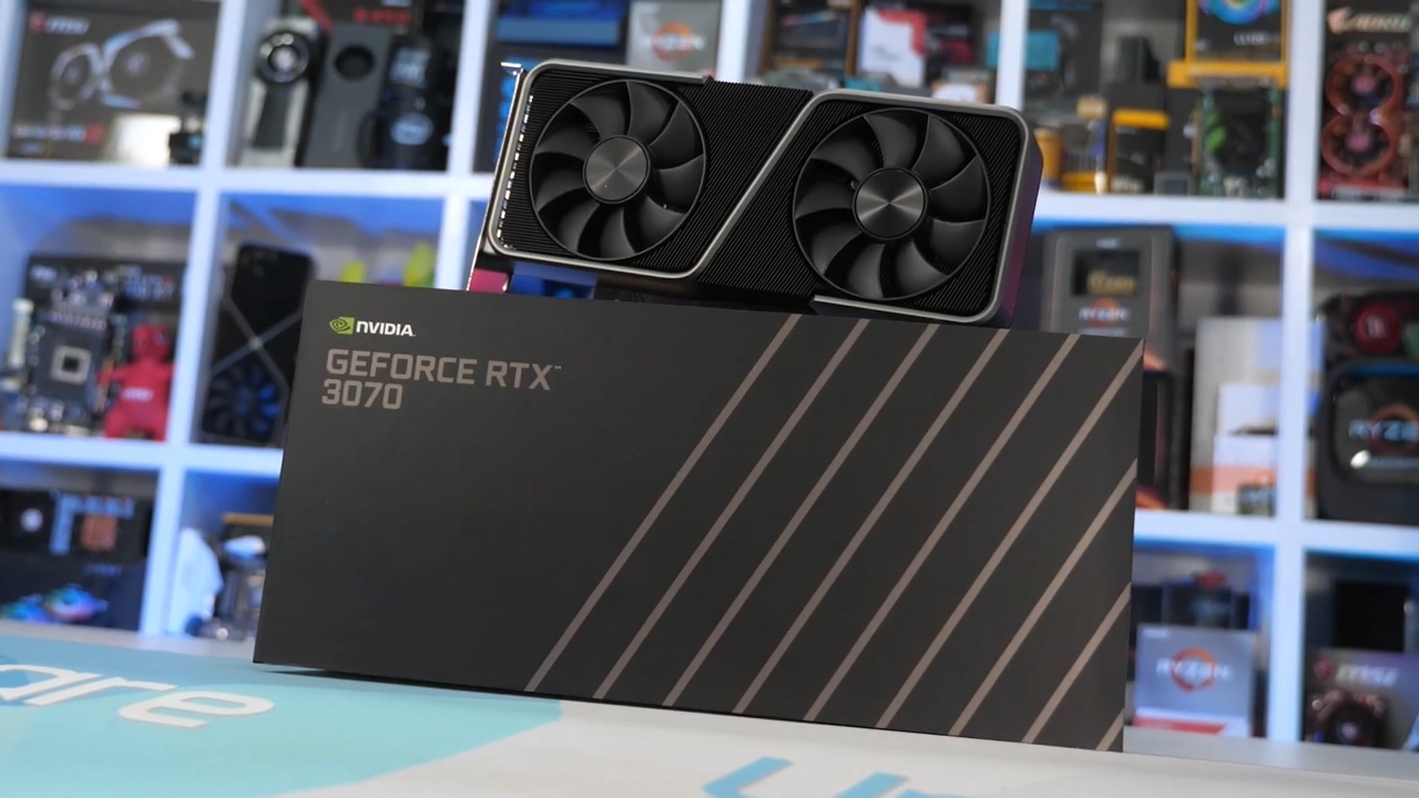 RTX 3070跑分测试:接近RTX2080TI插图 RTX 3070第三方游戏跑分测试 非常接近2080Ti
