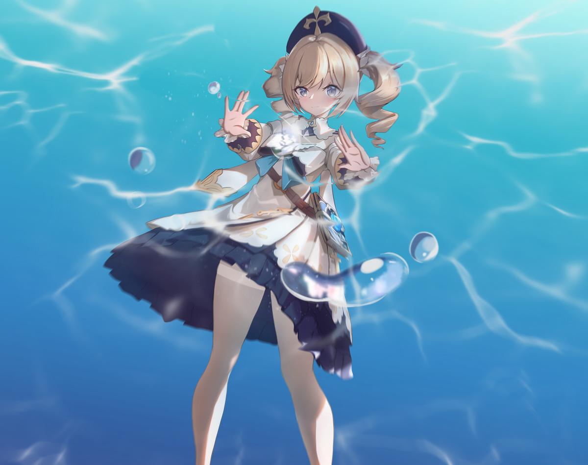 每日好图：原神芭芭拉同人图【多图】