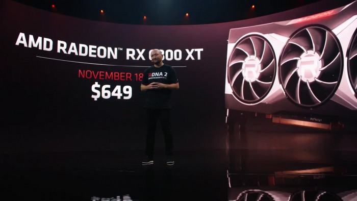 AMD Radeon RX 6800/6800 XT/6900 XT公布