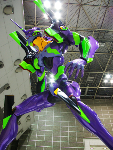 《新世纪福音战士》初号机2米高巨型手办登场 定价10万元