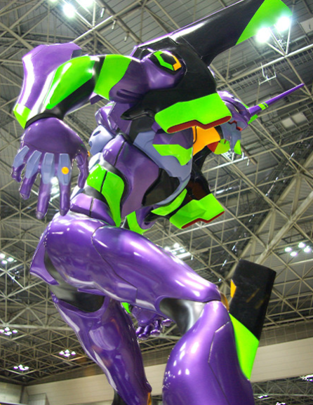 《新世纪福音战士》初号机2米高巨型手办登场 定价10万元