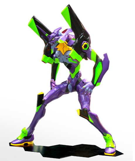 《新世纪福音战士》初号机2米高巨型手办登场 定价10万元