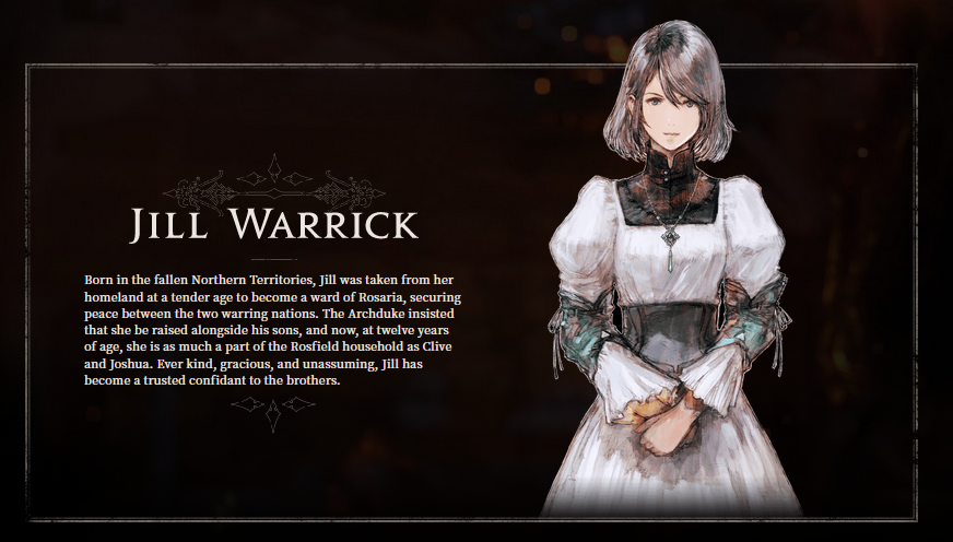 《最终幻想16》官网上线 公开角色立绘和世界观