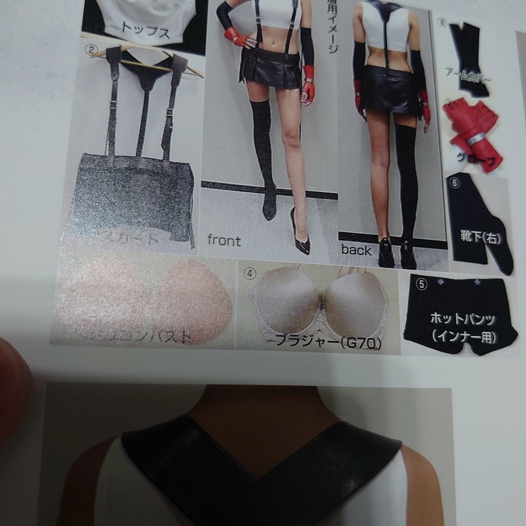 《最终幻想7》设定集公开蒂法罩杯 32D