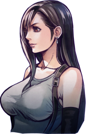 《最终幻想7》设定集公开蒂法罩杯 32D