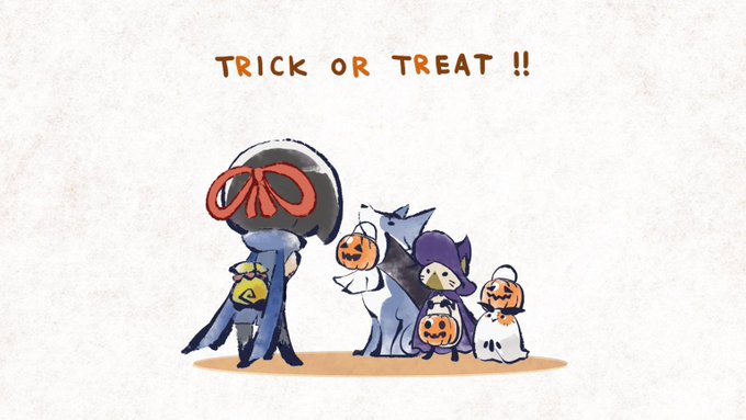 《怪物猎人》《恶魔之魂》等IP万圣节贺图放送