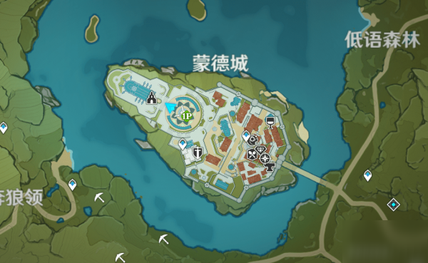 原神攻略:全部54个华丽宝箱 位置大全插图4 原神隐藏宝箱位置大全 全53个华丽宝箱位置一览