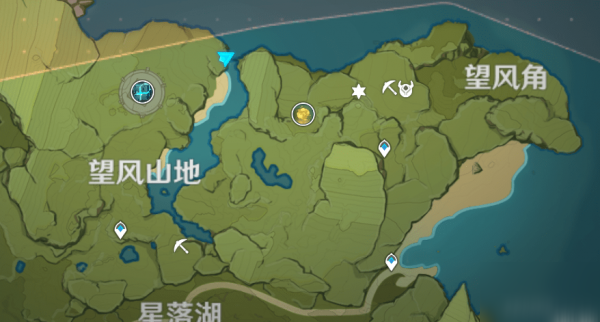 原神攻略:全部54个华丽宝箱 位置大全插图8 原神隐藏宝箱位置大全 全53个华丽宝箱位置一览