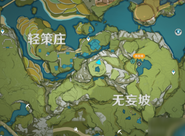 原神攻略:全部54个华丽宝箱 位置大全插图27 原神隐藏宝箱位置大全 全53个华丽宝箱位置一览