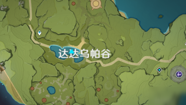 原神攻略:全部54个华丽宝箱 位置大全插图30 原神隐藏宝箱位置大全 全53个华丽宝箱位置一览