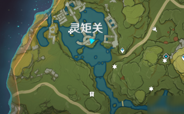 原神攻略:全部54个华丽宝箱 位置大全插图52 原神隐藏宝箱位置大全 全53个华丽宝箱位置一览