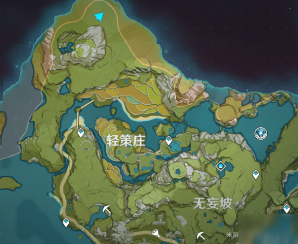 原神攻略:全部54个华丽宝箱 位置大全插图54 原神隐藏宝箱位置大全 全53个华丽宝箱位置一览