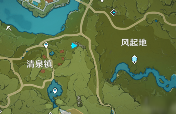 原神攻略:全部54个华丽宝箱 位置大全插图62 原神隐藏宝箱位置大全 全53个华丽宝箱位置一览