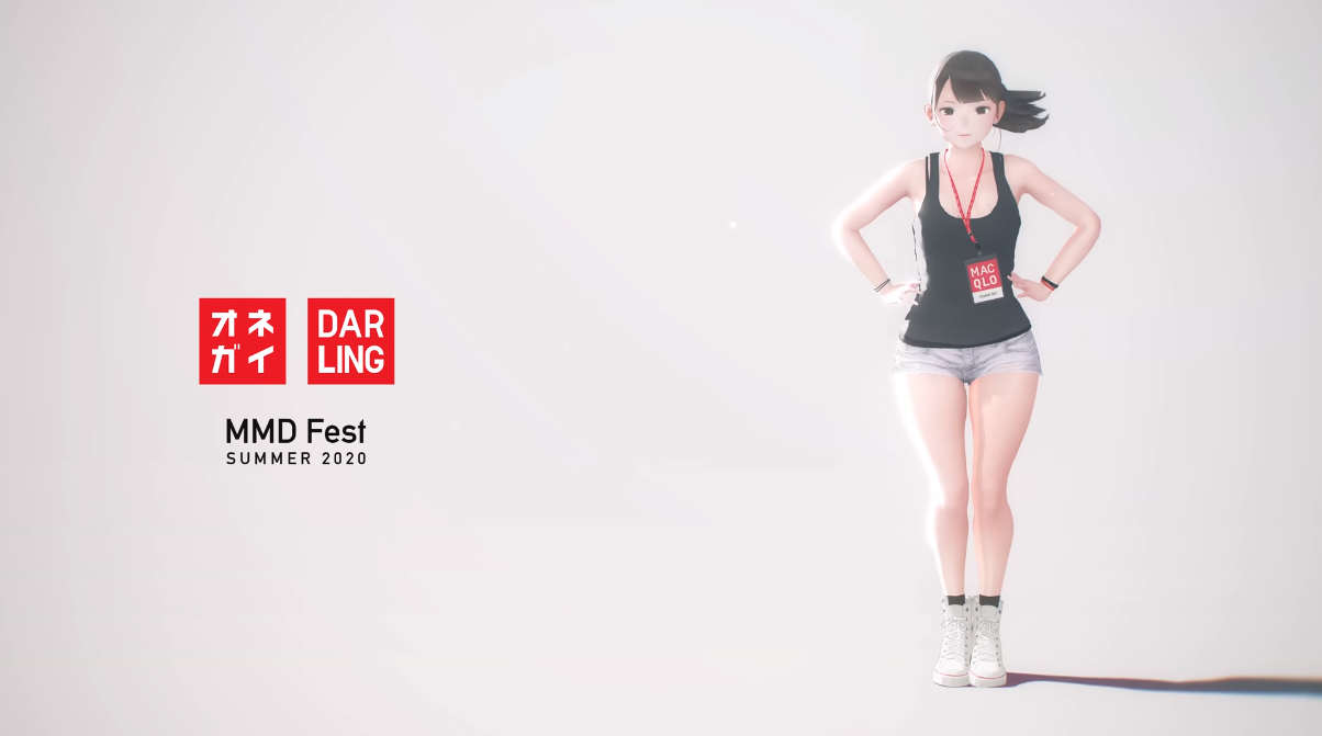 [MMD动画]  优衣库店员女孩的舞蹈   おねがいダーリン / Please, Darling