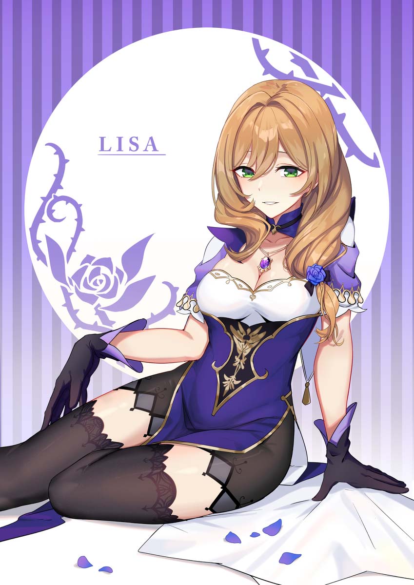 每日好图：原神丽莎同人图【多图】