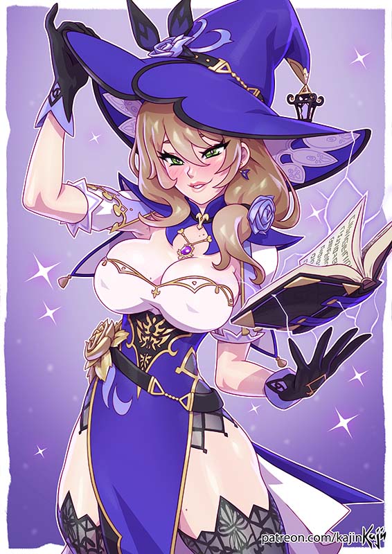 每日好图：原神丽莎同人图【多图】