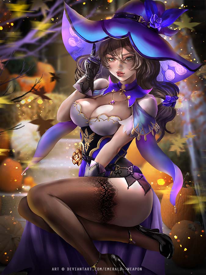 每日好图：原神丽莎同人图【多图】