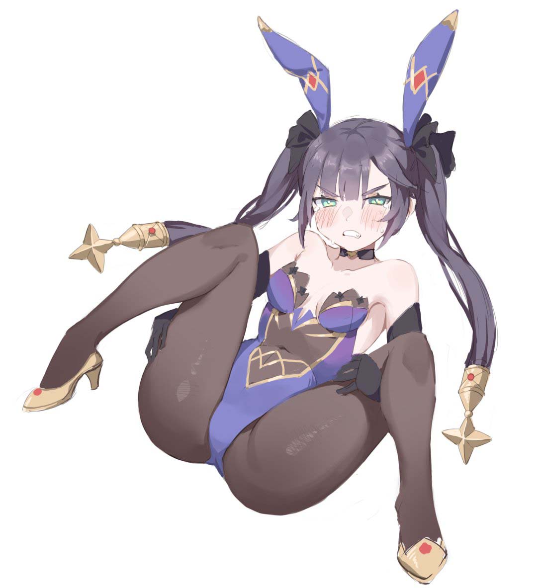 每日好图：原神最新同人图#万圣节#莫娜#芭芭拉#七七#可莉#钟离#公子#荧#安柏