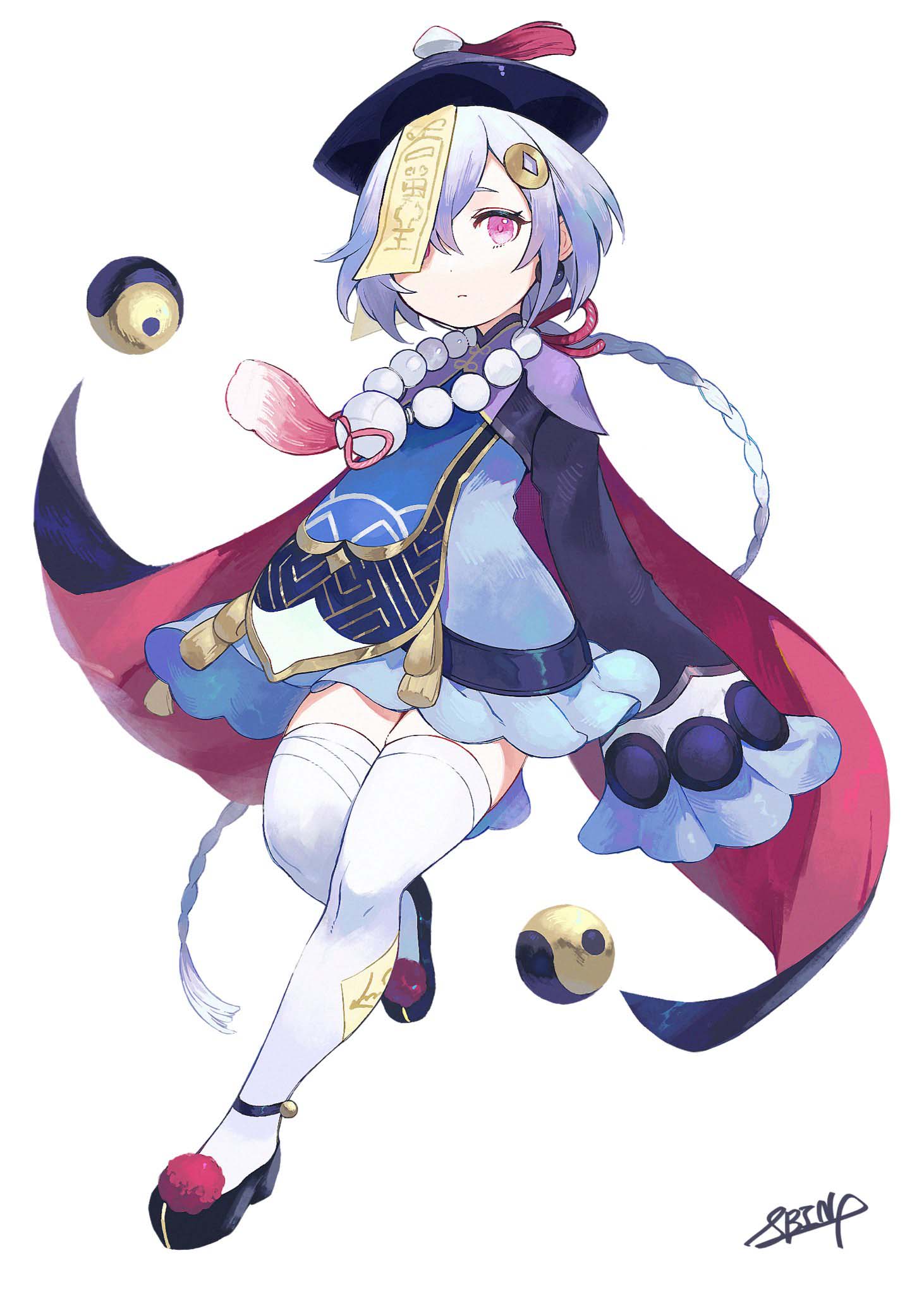 每日好图：原神最新同人图#万圣节#莫娜#芭芭拉#七七#可莉#钟离#公子#荧#安柏