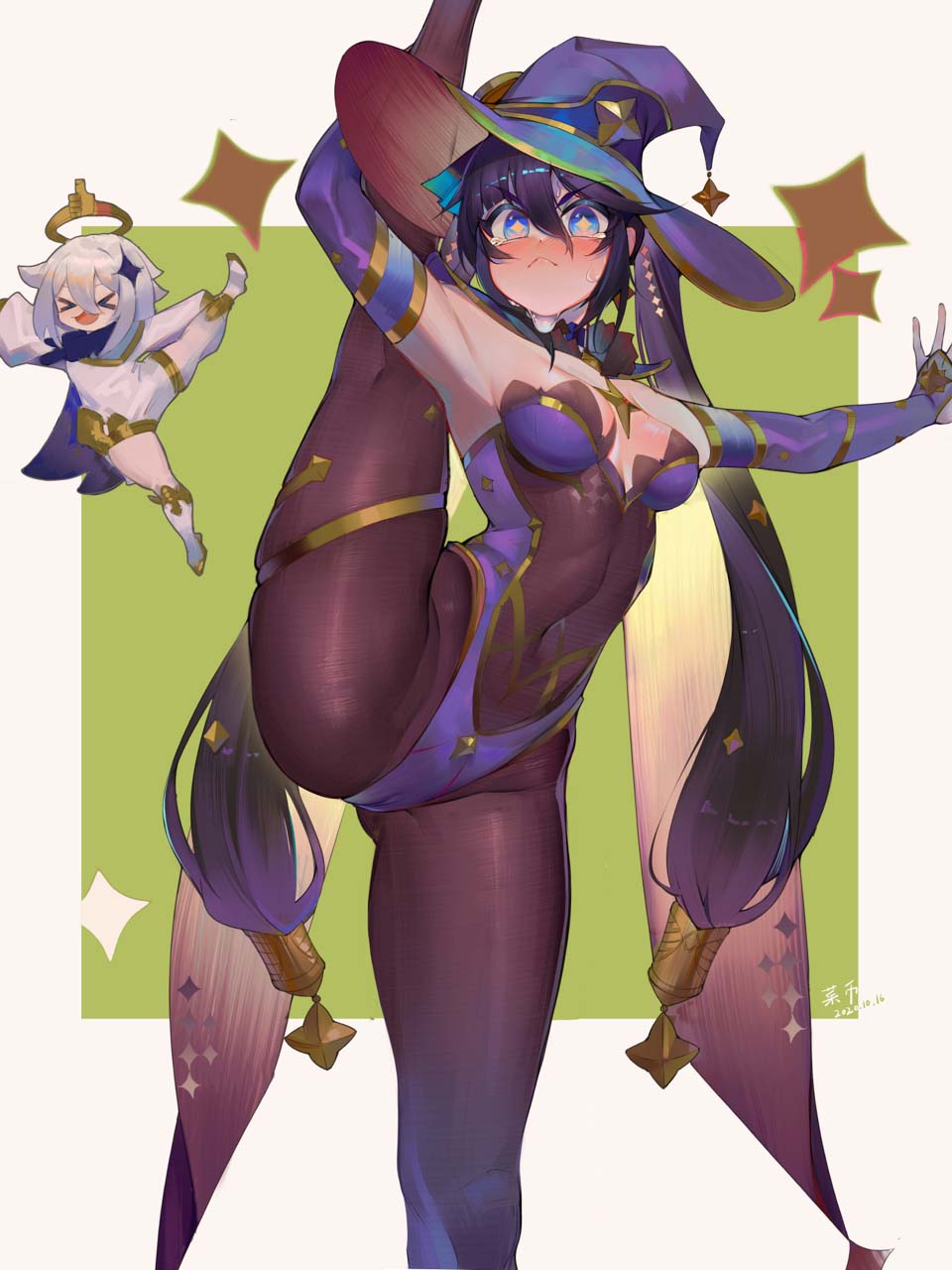 每日好图：#原神同人图  合集   #芭芭拉#莫娜#琴#谢菲尔