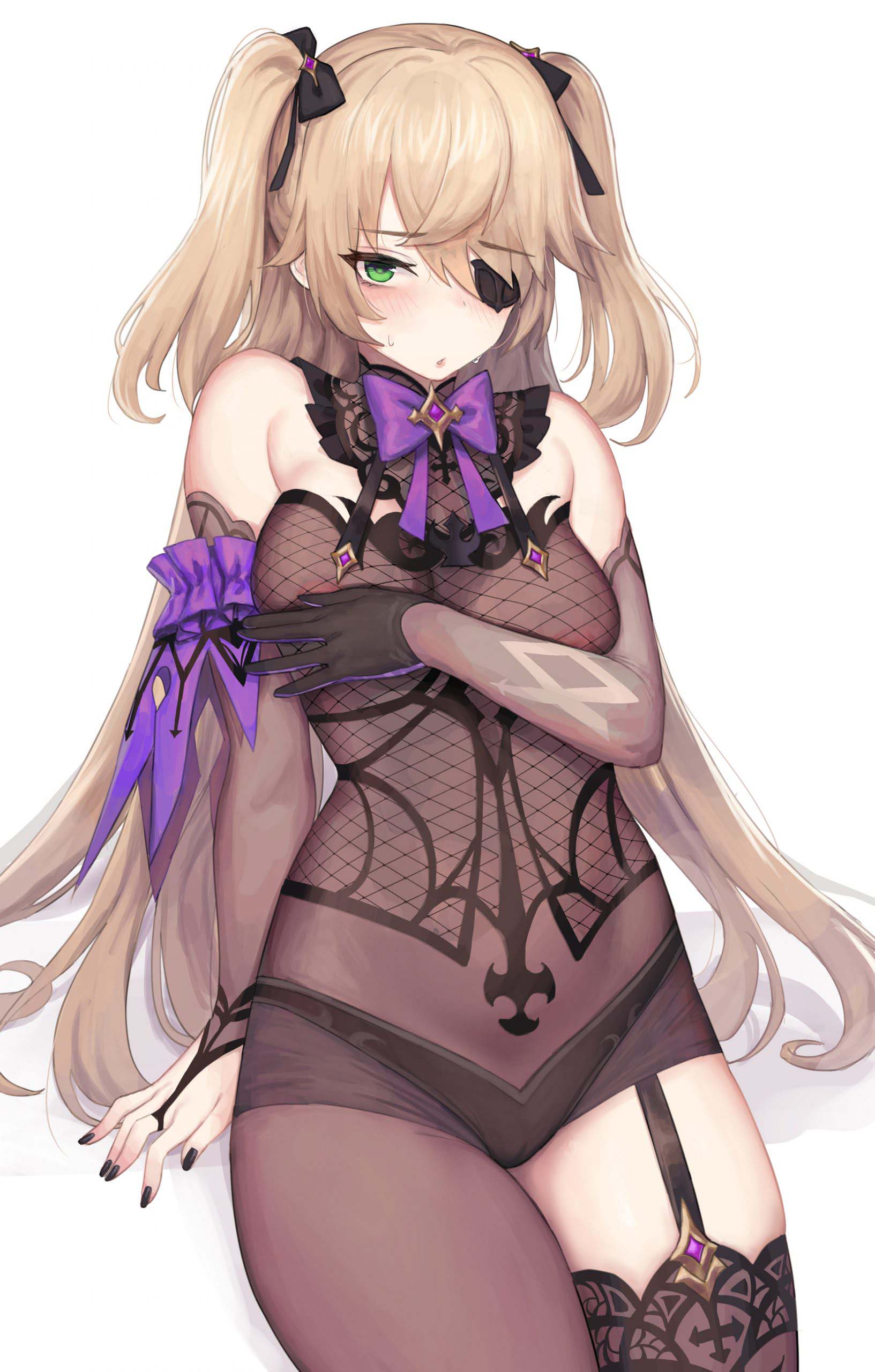 每日好图：#原神 芭芭拉/莫娜/菲谢尔/丽莎/琴 同人图 prpr