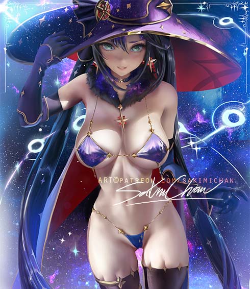 每日好图：原神莫娜同人图【多图】