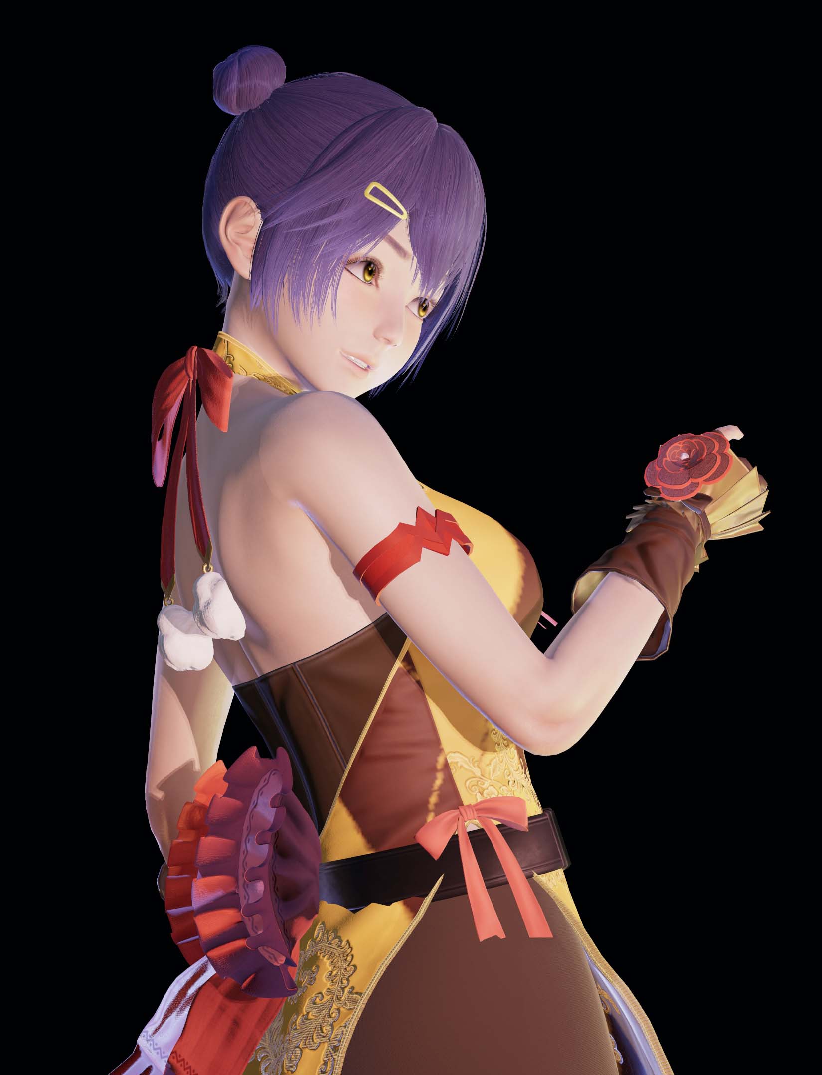 每日好图：原神香菱肉感同人图【3DCG】