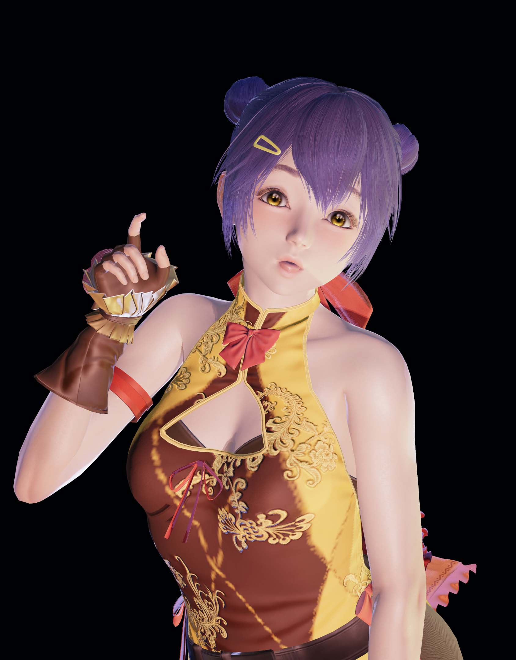 每日好图：原神香菱肉感同人图【3DCG】