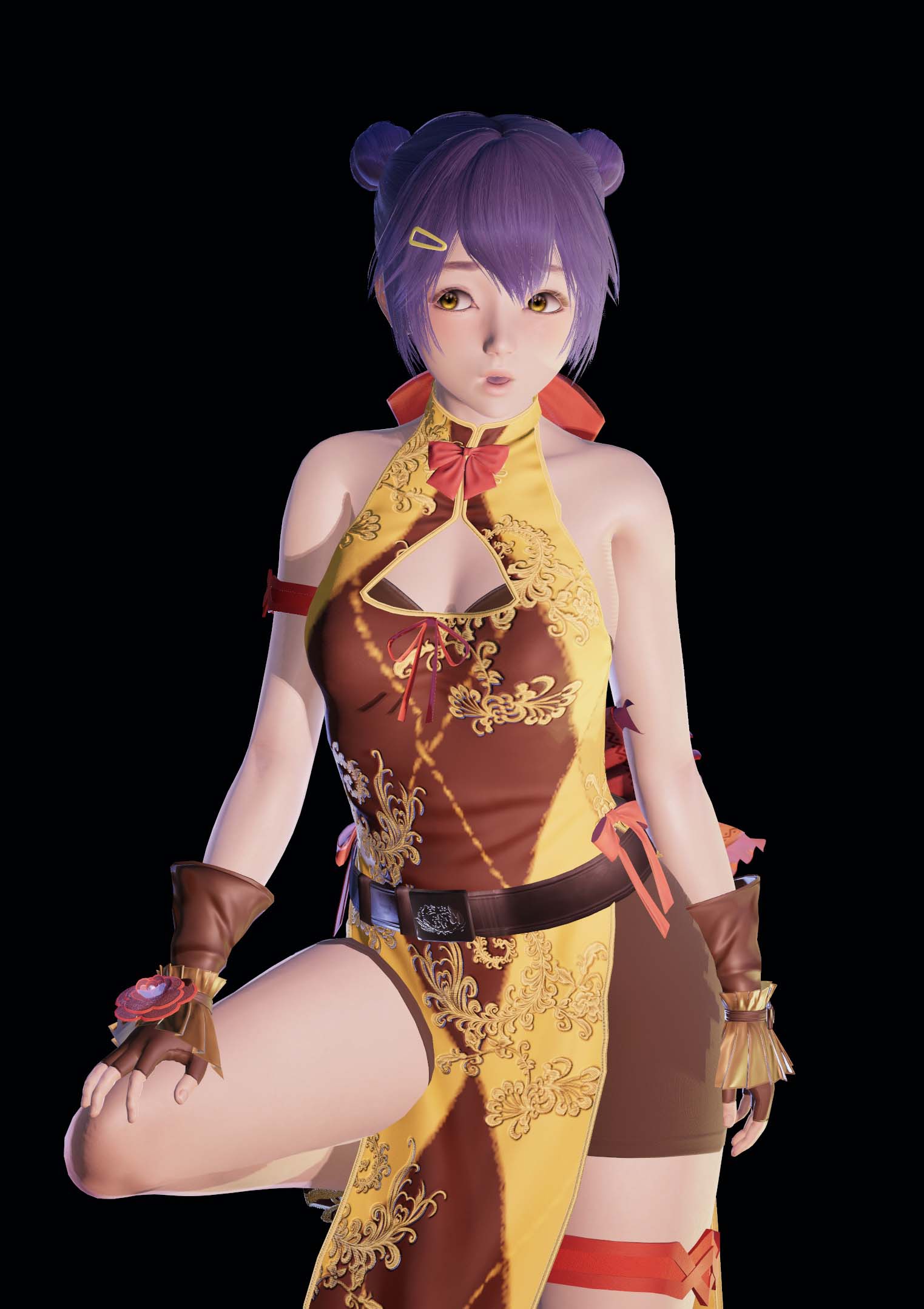 每日好图：原神香菱肉感同人图【3DCG】