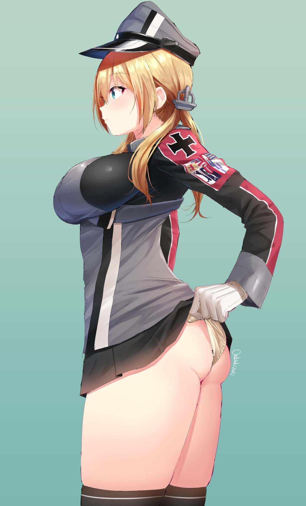 每日好图：P站推荐#好大的邪恶！【画师：oekakizuki】