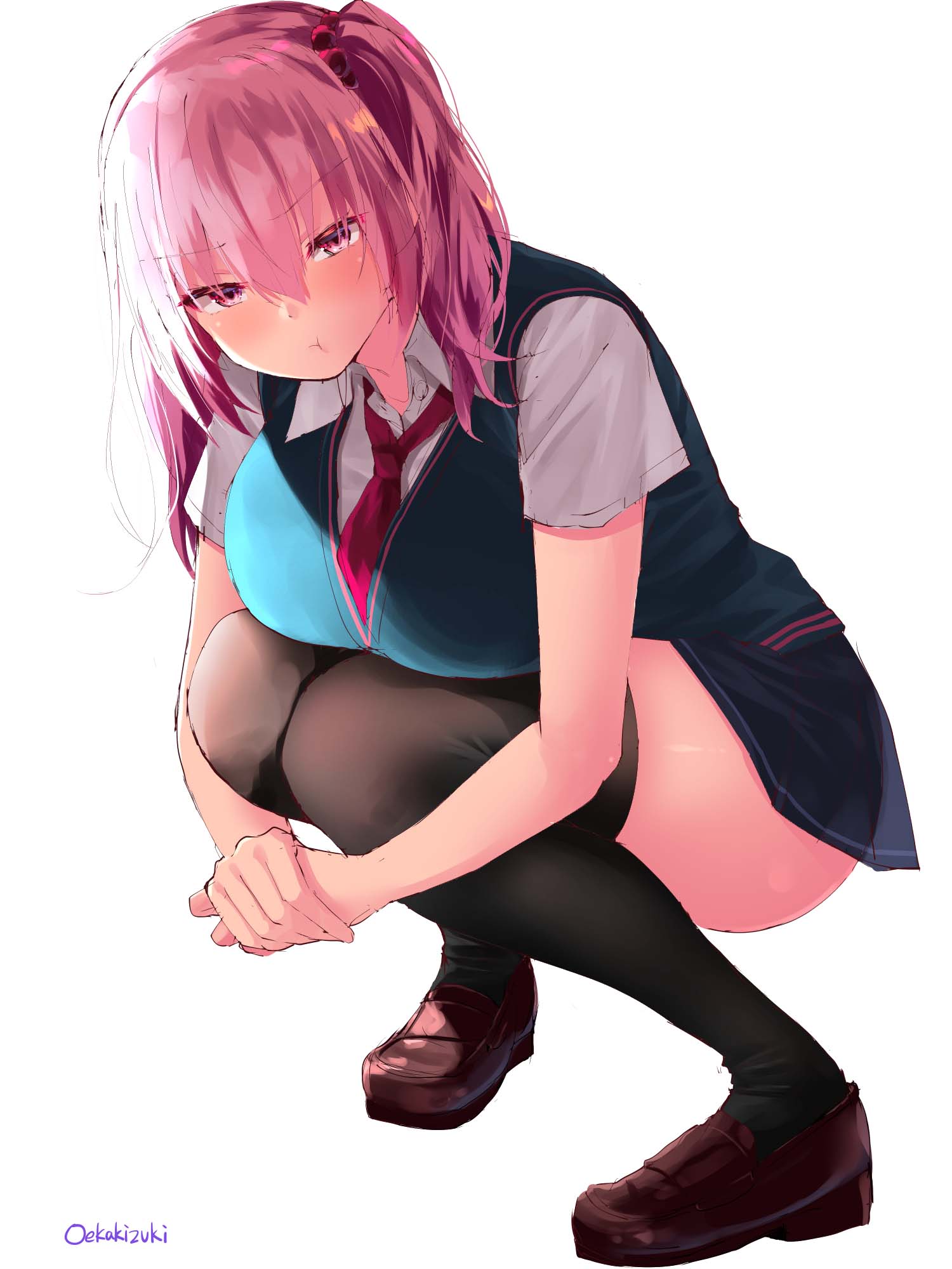 每日好图：P站推荐#好大的邪恶！【画师：oekakizuki】