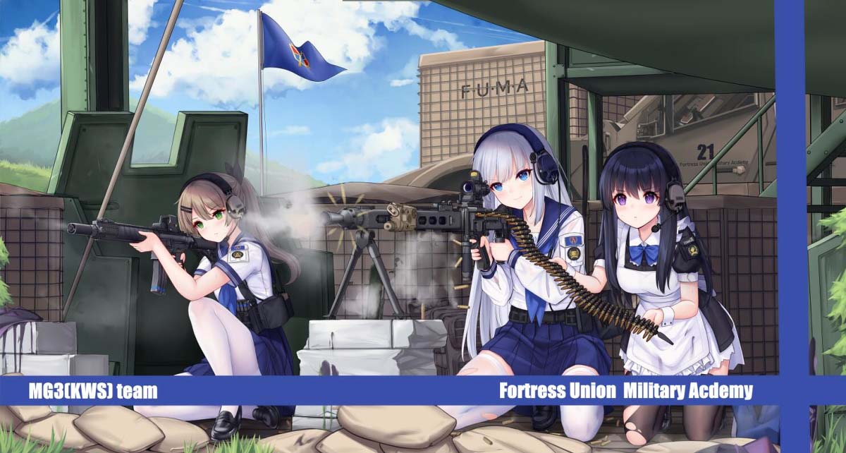 每日好图：二次元白丝美少女！足控福利！【画师：ALLENES】